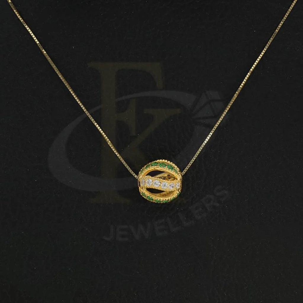 Gold Sphere Necklace 18Kt - Fkjnkl18K2287 Necklaces