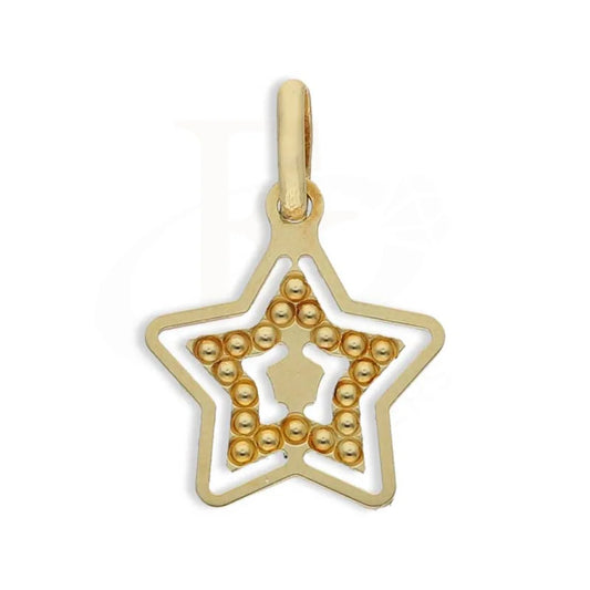 Gold Star Pendant 18Kt - Fkjpnd1992 Pendants