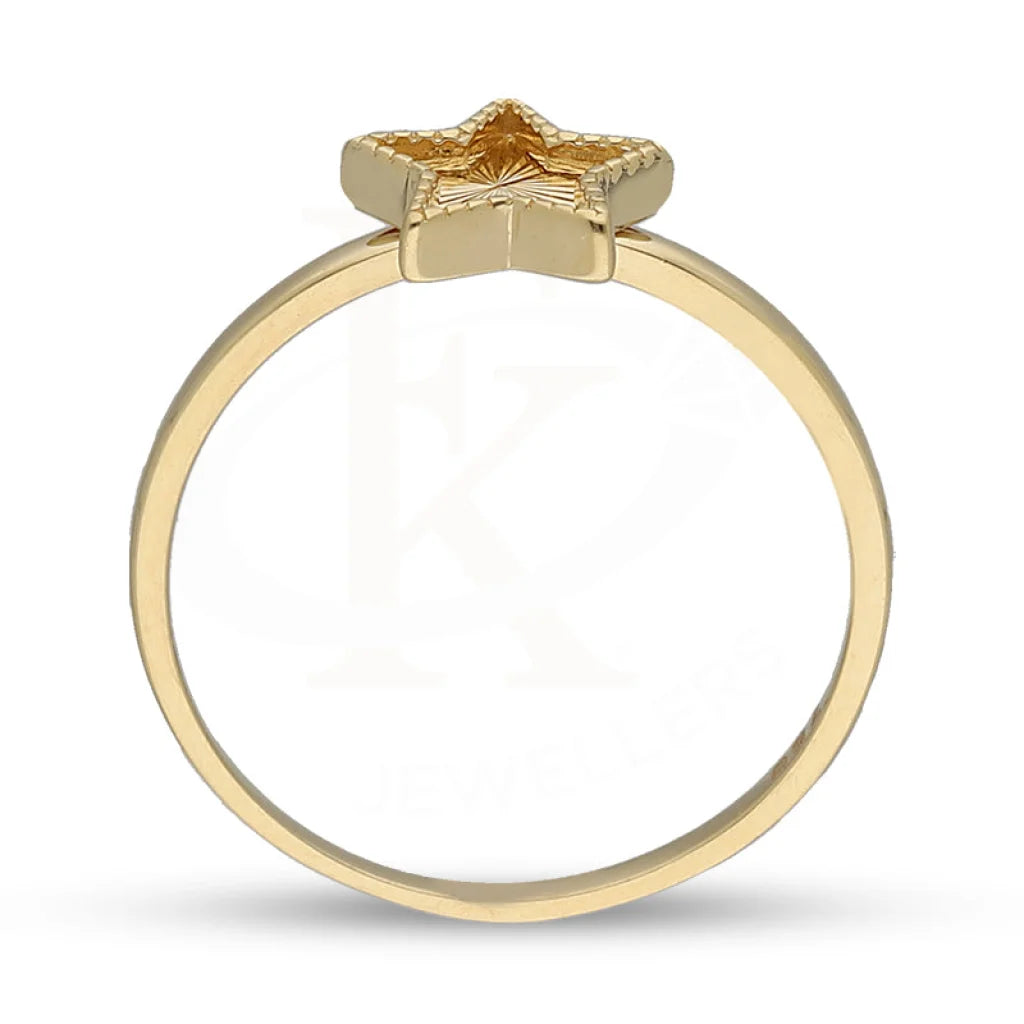 Gold Star Ring 18Kt - Fkjrn18K5494 Rings