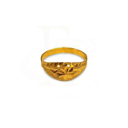 Gold Star Ring 22Kt - Fkjrn1303 Rings