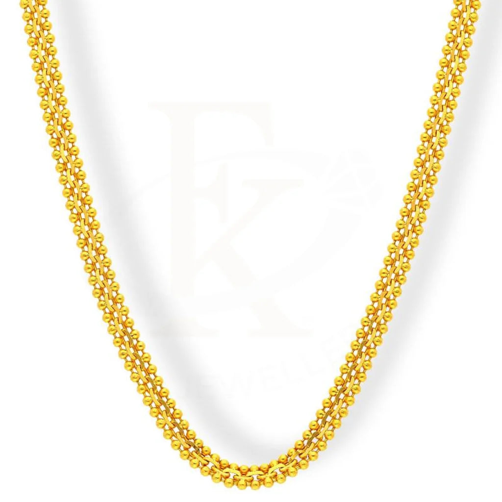 Gold Sterling Balls Chain 22Kt - Fkjcn22K2120 Chains