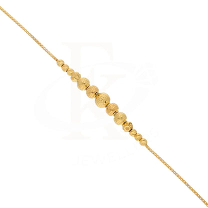 Gold Stone Studded Bracelet 21Kt - Fkjbrl21Km8692 Bracelets