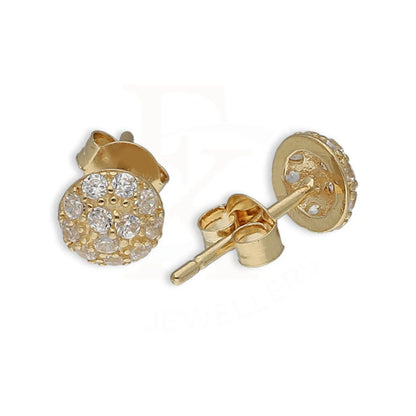 Gold Stud Earrings 18Kt - Fkjern18K5221