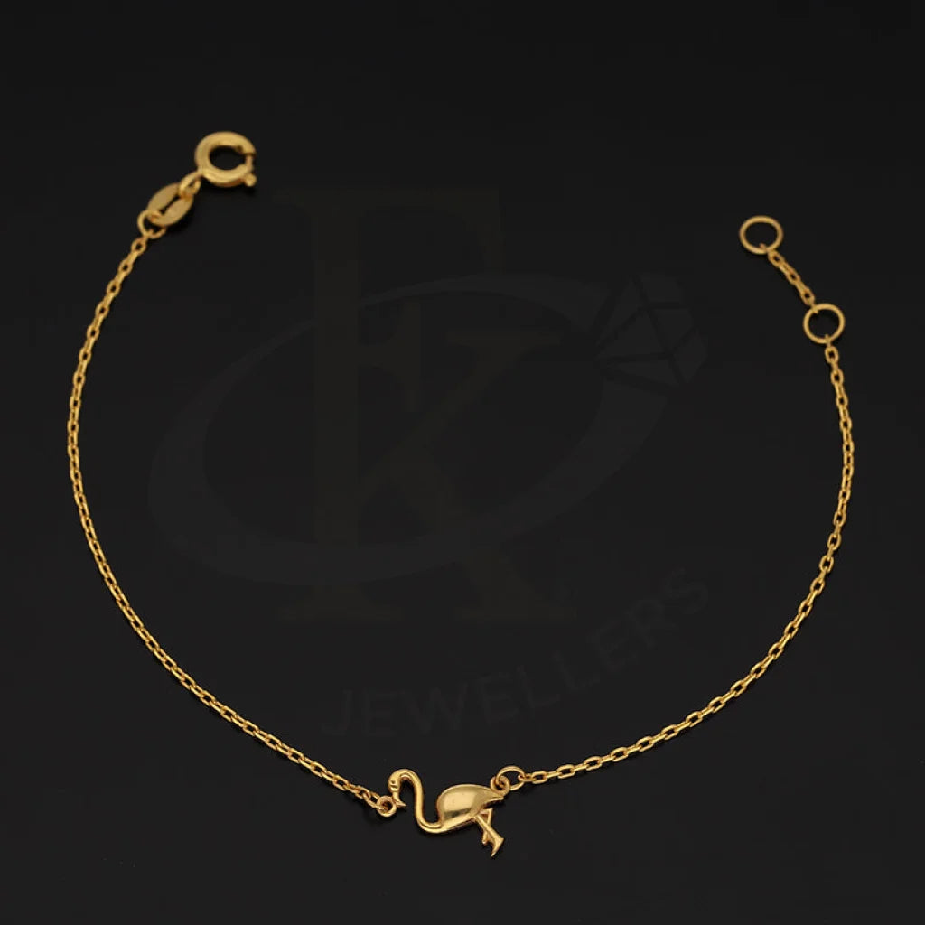 Gold Swan Bracelet 21Kt - Fkjbrl21Km5421 Bracelets