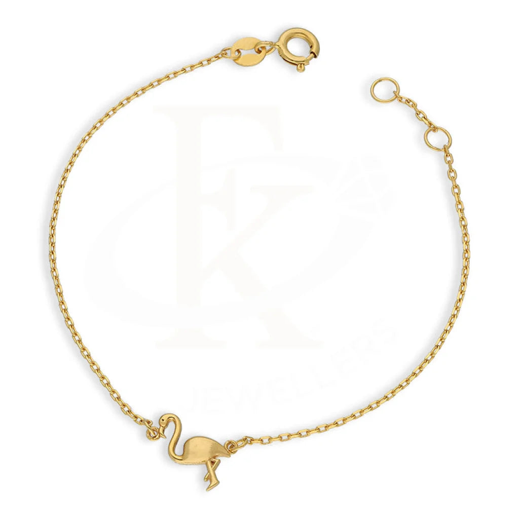 Gold Swan Bracelet 21Kt - Fkjbrl21Km5421 Bracelets