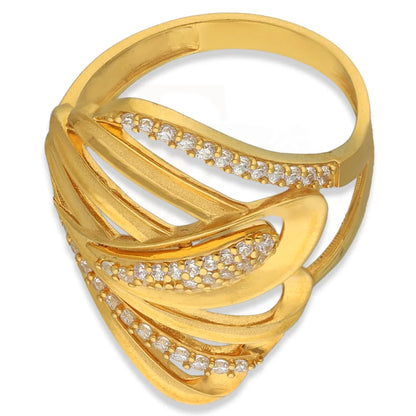 Gold Symmetry Ring 22Kt - Fkjrn22K3869 Rings