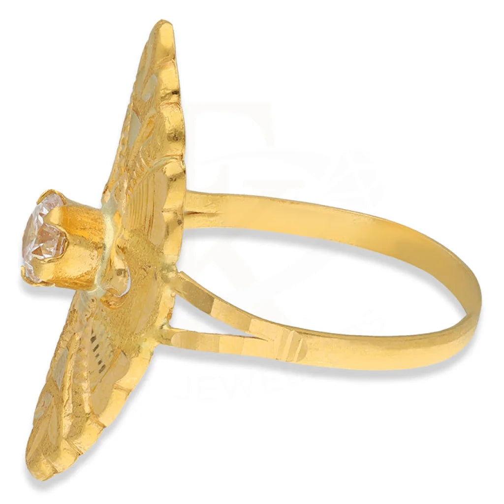 Gold Symmetry Ring 22Kt - Fkjrn22K3879 Rings