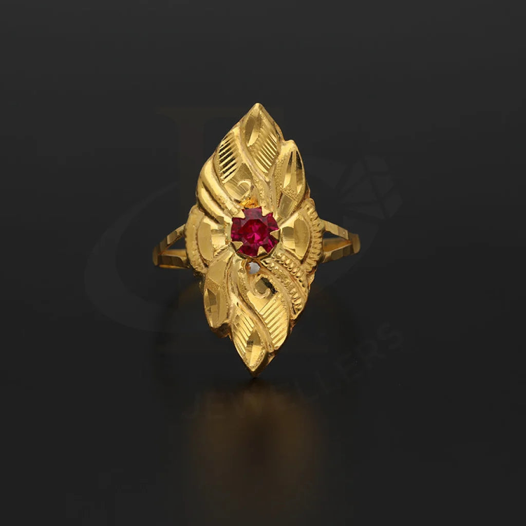 Gold Symmetry Ring 22Kt - Fkjrn22K3881 Rings