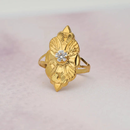 Gold Symmetry Ring 22Kt - Fkjrn22K3882 Rings