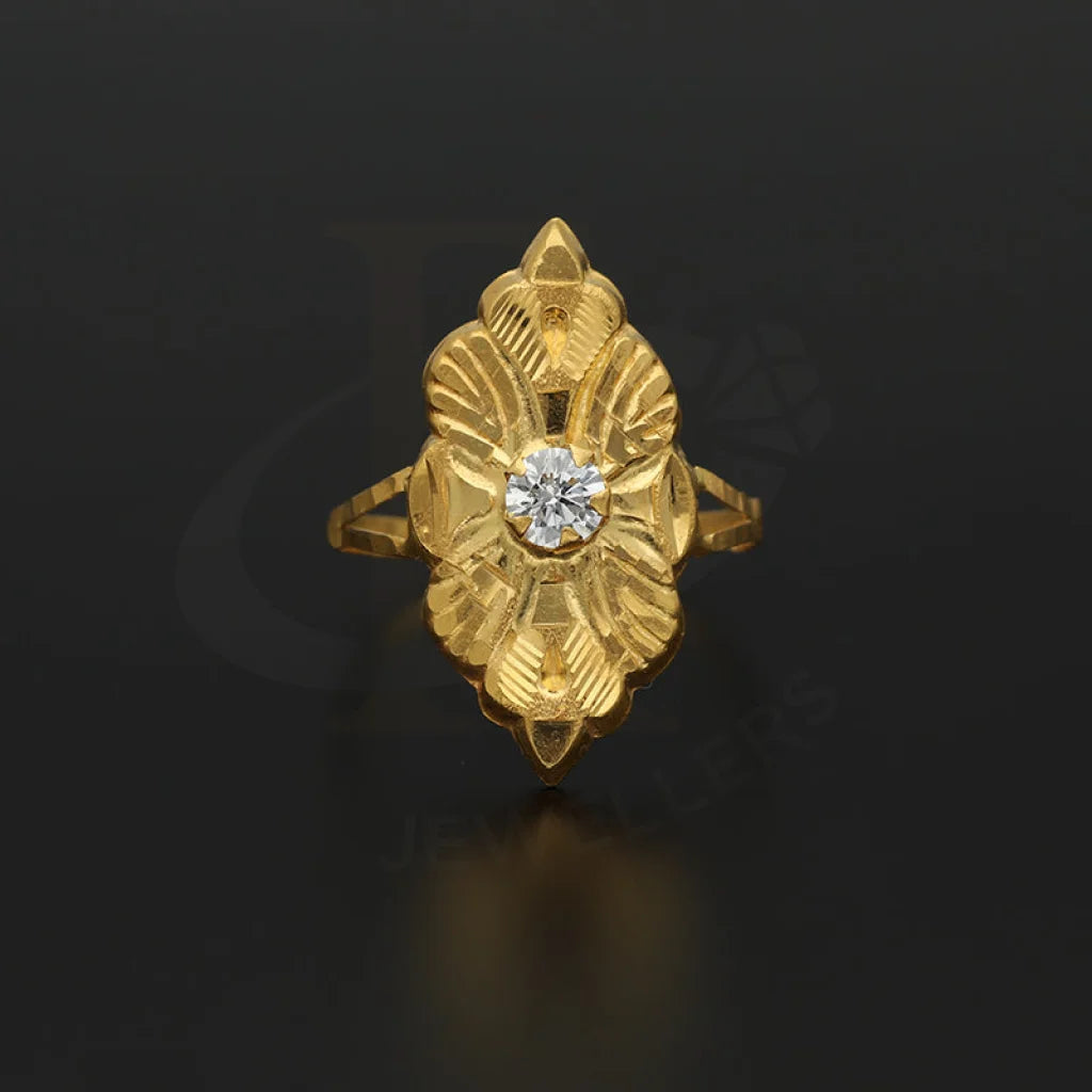 Gold Symmetry Ring 22Kt - Fkjrn22K3882 Rings