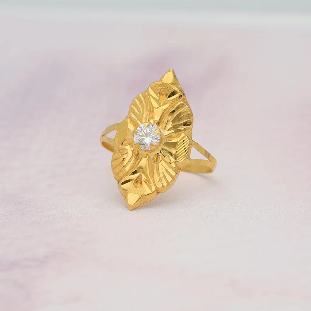 Gold Symmetry Ring 22Kt - Fkjrn22K3884 Rings