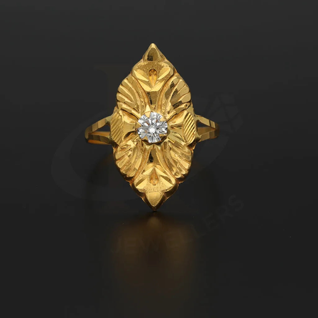 Gold Symmetry Ring 22Kt - Fkjrn22K3884 Rings