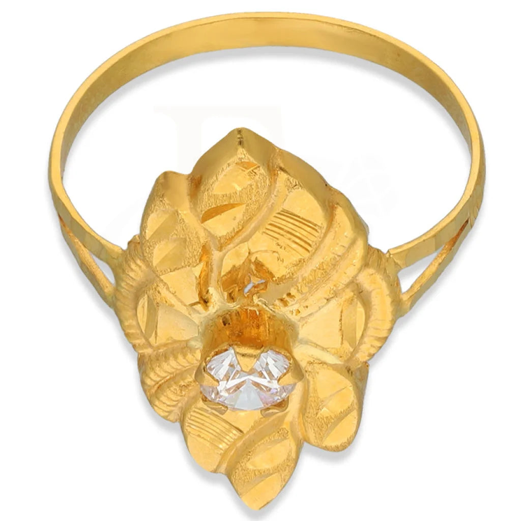 Gold Symmetry Ring 22Kt - Fkjrn22K3886 Rings