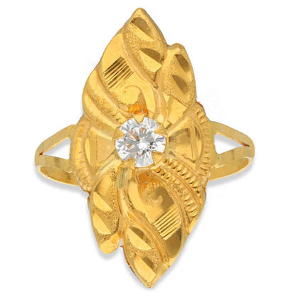 Gold Symmetry Ring 22Kt - Fkjrn22K3886 Rings