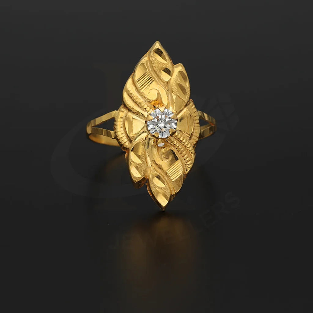 Gold Symmetry Ring 22Kt - Fkjrn22K3886 Rings