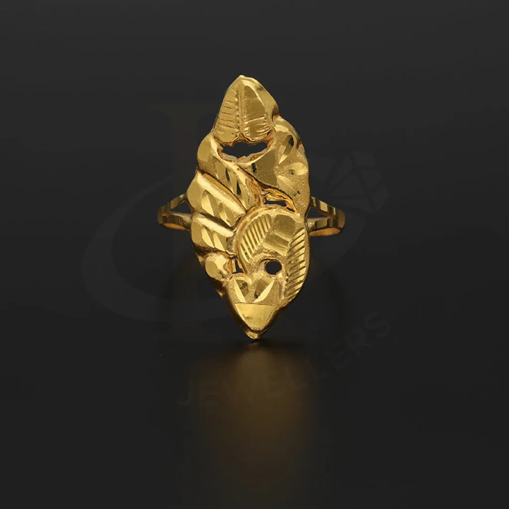 Gold Symmetry Ring 22Kt - Fkjrn22K3887 Rings