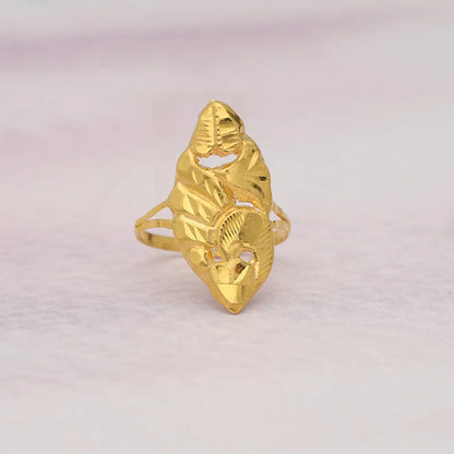 Gold Symmetry Ring 22Kt - Fkjrn22K3887 Rings