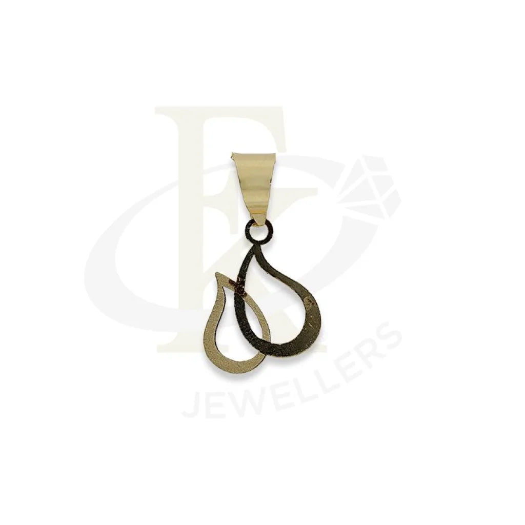 Gold Teardrop Pendant 18Kt - Fkjpnd18K2304 Pendants