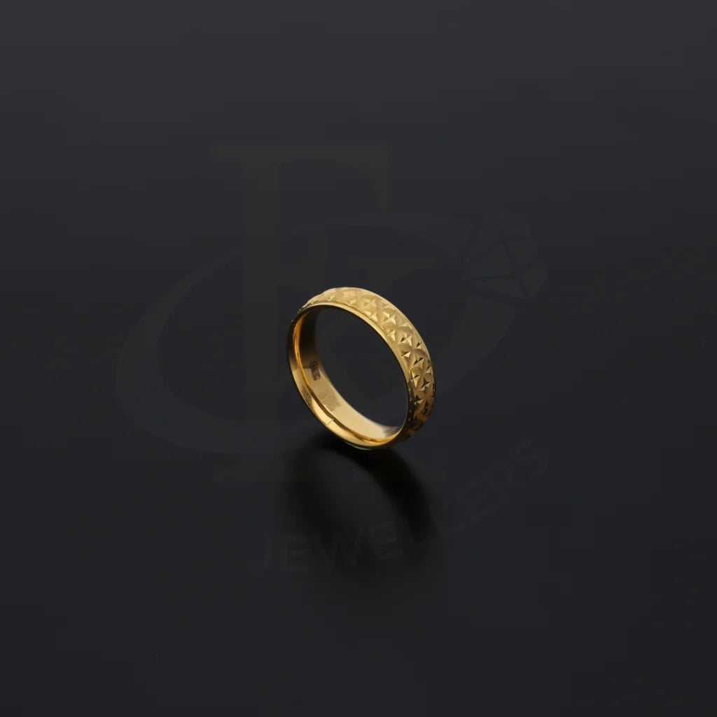 Gold Toned Ring 21Kt - Fkjrn21Km7992 Rings