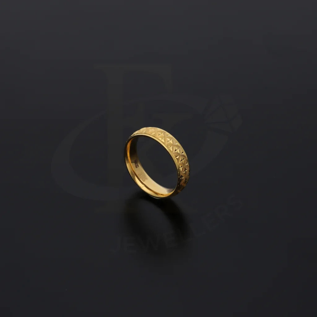 Gold Toned Ring 21Kt - Fkjrn21Km7992 Rings