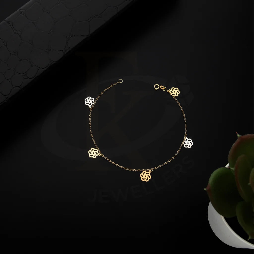 Tri Tone Gold Bracelet 18Kt - Fkjern18K7794 Bracelets