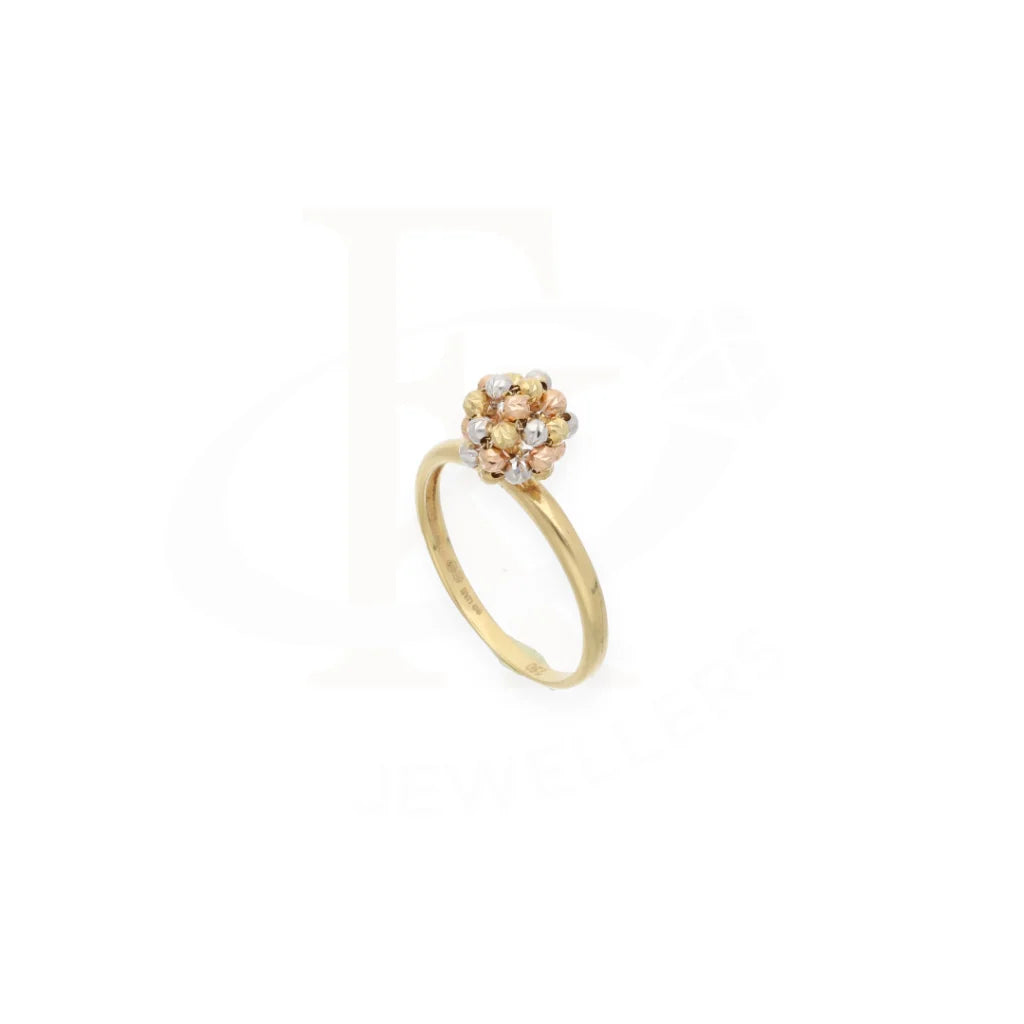 Gold Dual Tone Ring 18Kt - Fkjrn18K7906 Rings