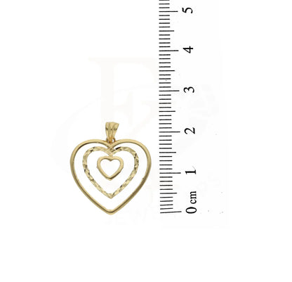 Gold Triple Hearts Pendant 18Kt - Fkjpnd18K3087 Pendants