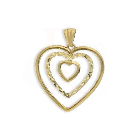 Gold Triple Hearts Pendant 18Kt - Fkjpnd18K3087 Pendants