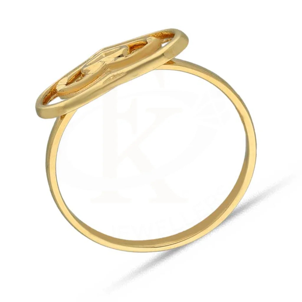 Gold Triple Hearts Shaped Ring 18Kt - Fkjrn18K3758 Rings