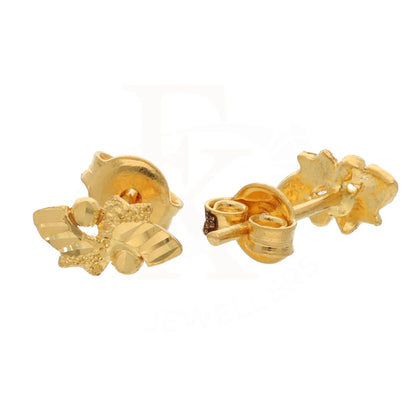 Wingdi Designer Beautiful Gold Unique Wing Designer Earrings 21KT for Her ...
