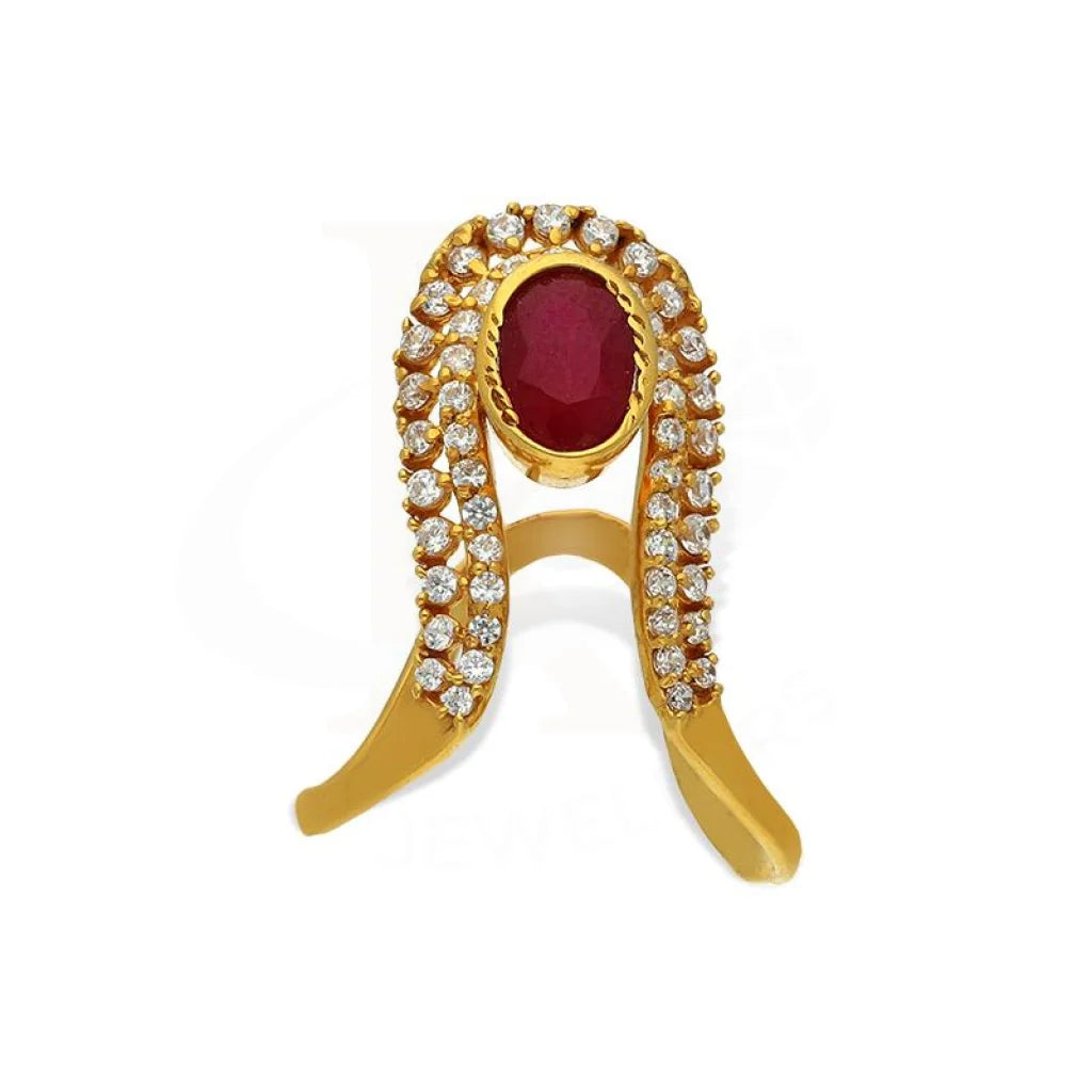 Gold Vanki Ring 22Kt - Fkjrn22K2795 Rings