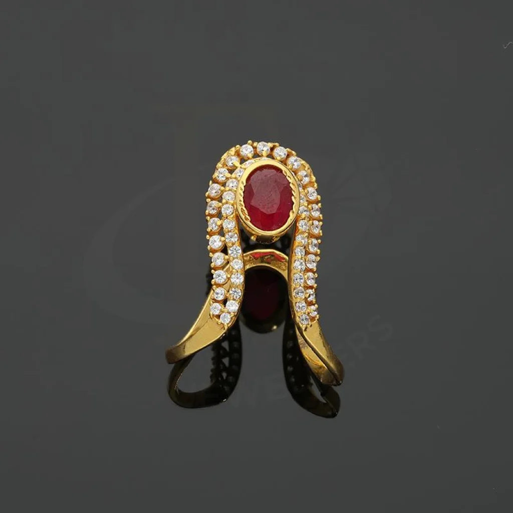 Gold Vanki Ring 22Kt - Fkjrn22K2795 Rings