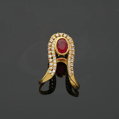 Gold Vanki Ring 22Kt - Fkjrn22K2795 Rings