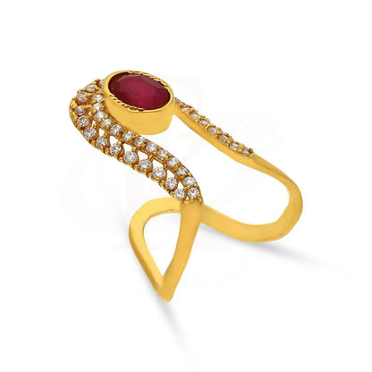 Gold Vanki Ring 22Kt - Fkjrn22K2795 Rings