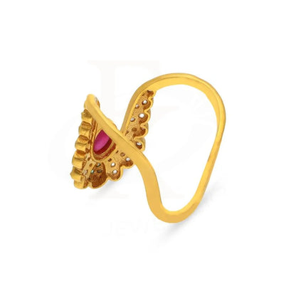 Gold Vanki Ring 22Kt - Fkjrn22K2798 Rings