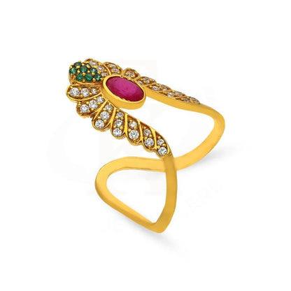 Gold Vanki Ring 22Kt - Fkjrn22K2798 Rings