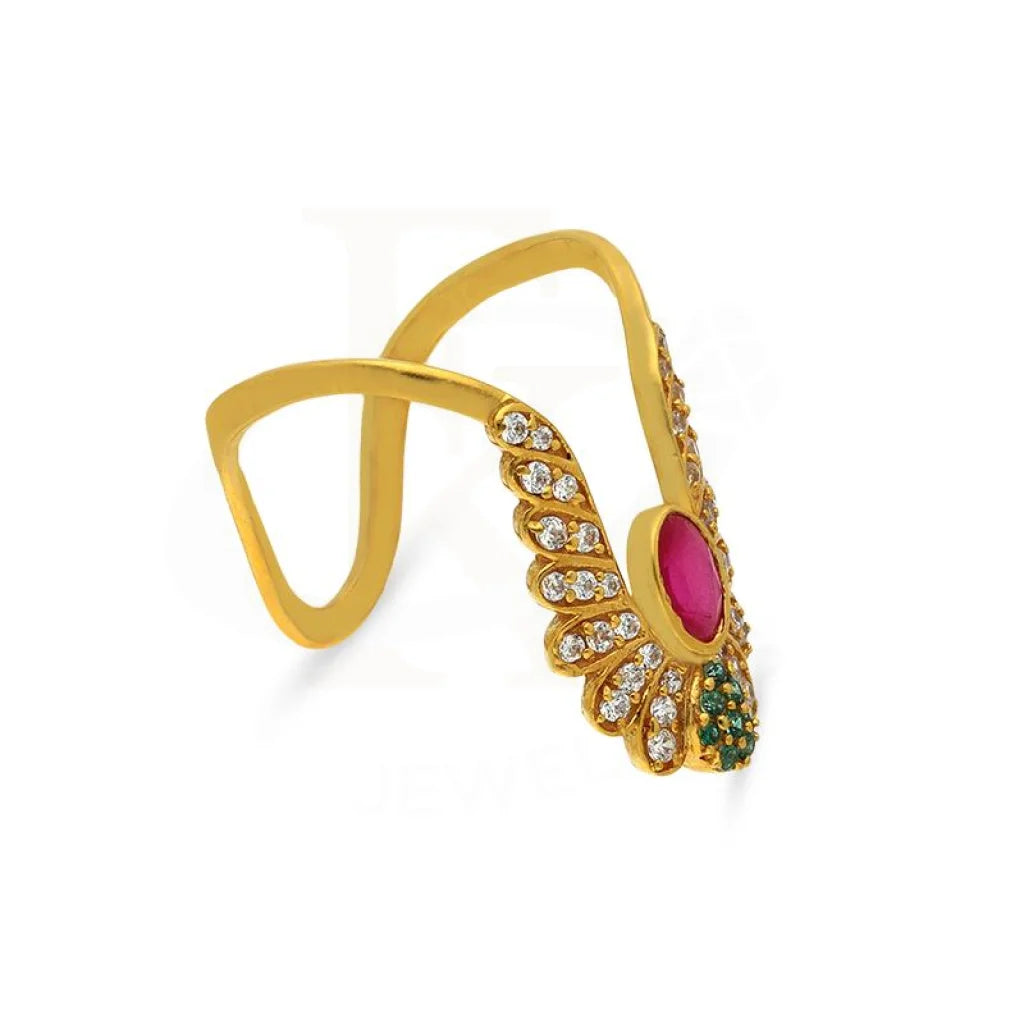 Gold Vanki Ring 22Kt - Fkjrn22K2798 Rings