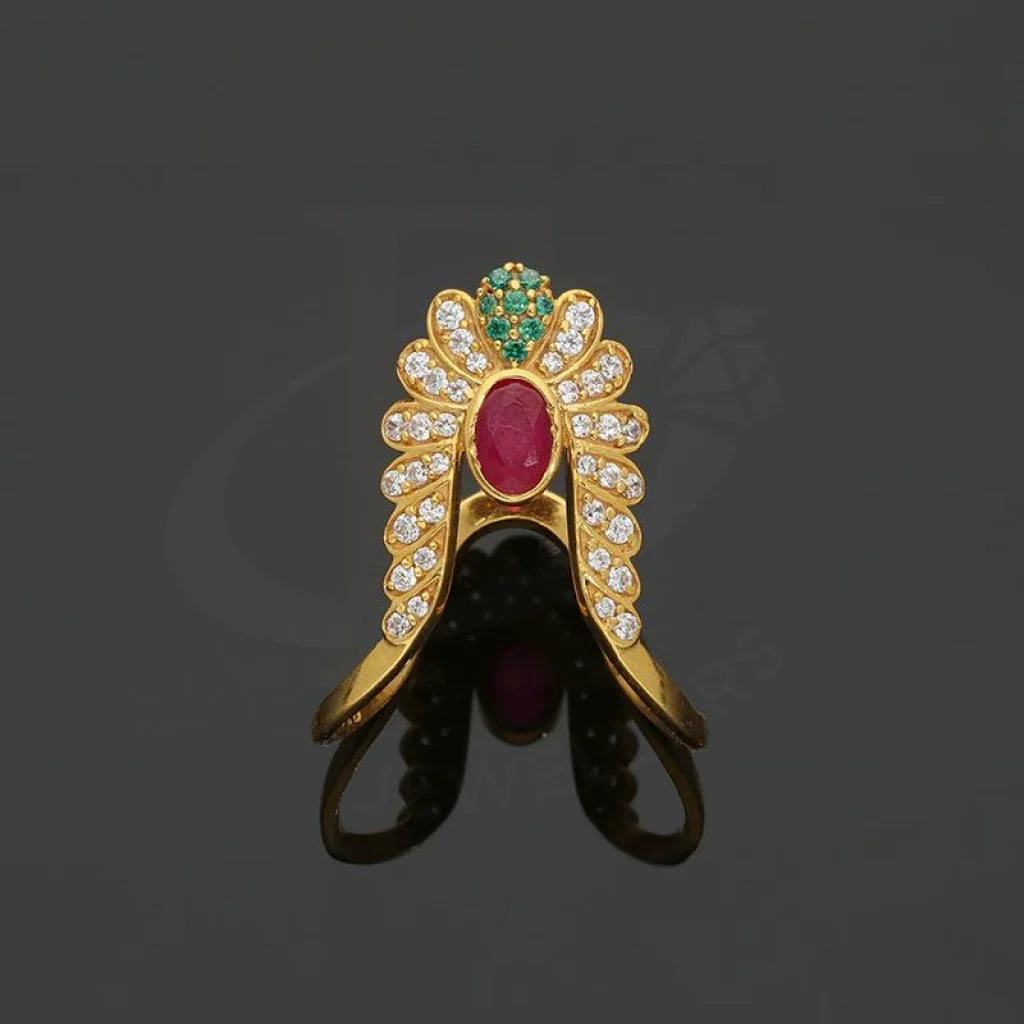 Gold Vanki Ring 22Kt - Fkjrn22K2798 Rings