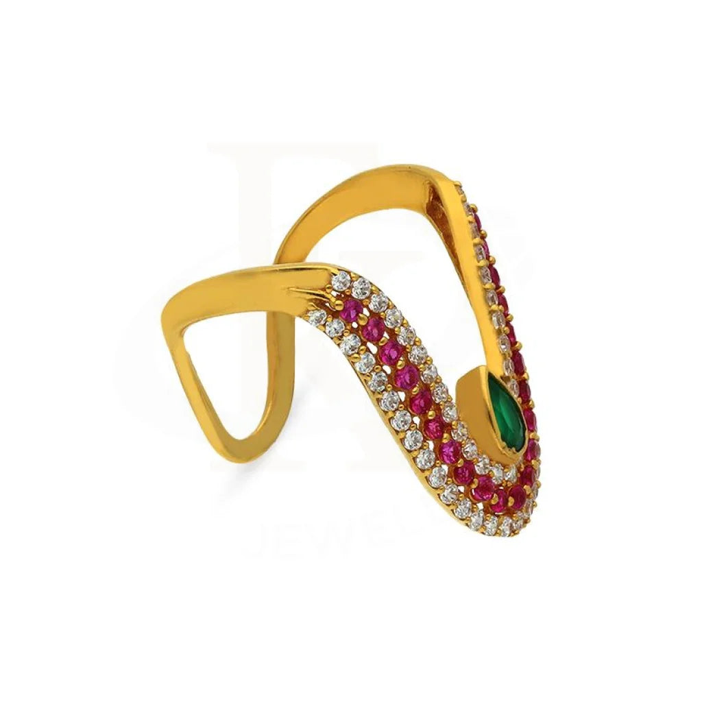 Gold Vanki Ring 22Kt - Fkjrn22K2801 Rings