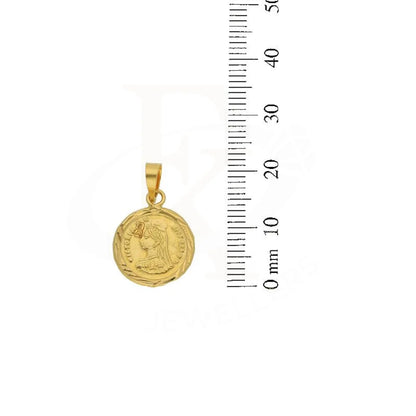 Gold Victoria Coin Pendant 18Kt - Fkjpnd18K2393 Pendants