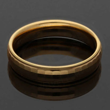 Gold Wedding Band Ring 18Kt - Fkjrn18K3680 Rings