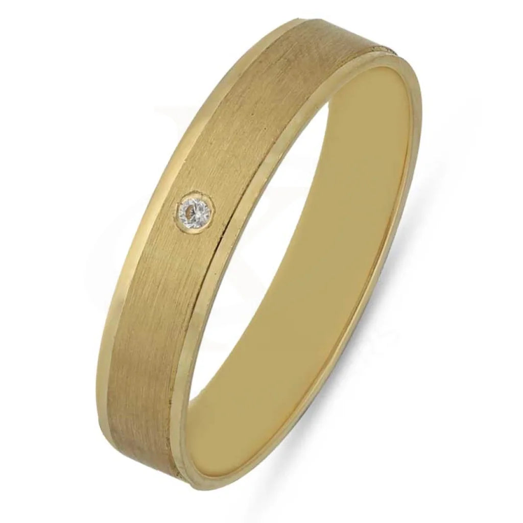 Gold Wedding Band Ring 18Kt - Fkjrn18K3808 Rings