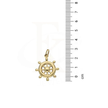 Gold Wheel Pendant 18Kt - Fkjpnd18K3132 Pendants