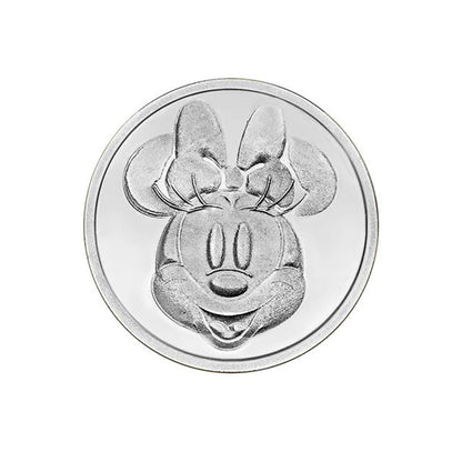 Disney Minnie Silver Coin 999.0 Silver - FKJCONSL9869