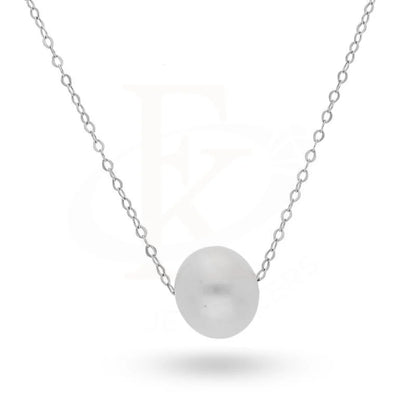 Pearl Necklace In 18Kt White Gold - Fkjnkl18K2143 Necklaces