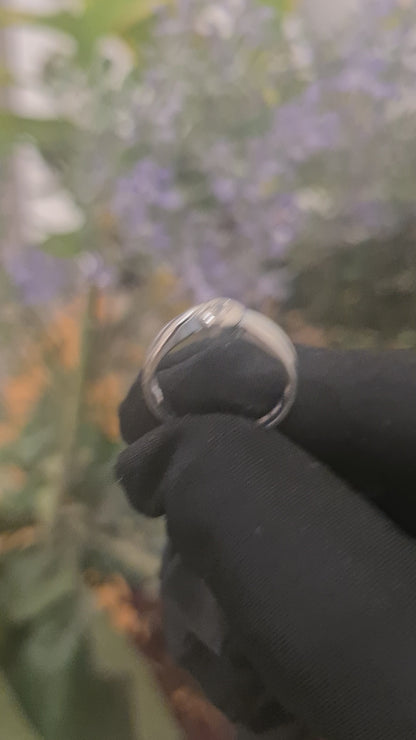 Sterling Silver 925 Solitaire Twist Ring - FKJRNSL10806