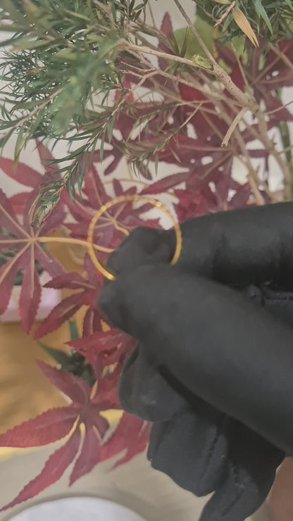 Gold Band Ring 21KT - FKJRN21KM10459