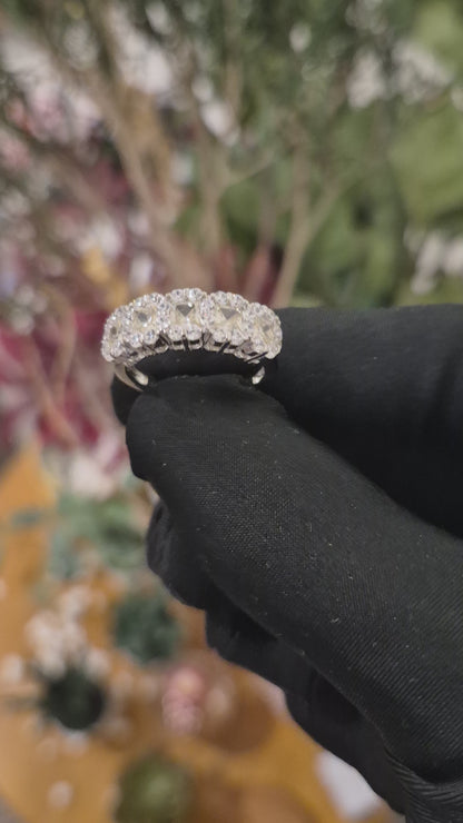 Sterling Silver 925 Statement Band Ring - FKJRNSL11010