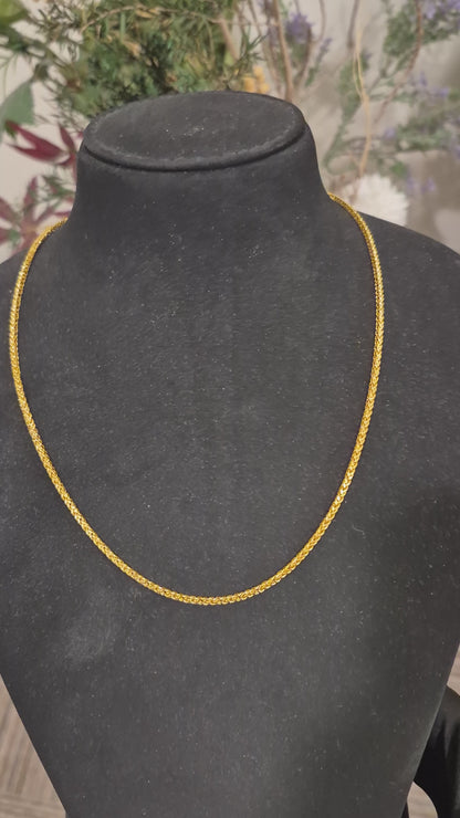 <tc>سلسلة ذهب مضفّرة عيار 21 قيراط - FKJCN21KM11862</tc>