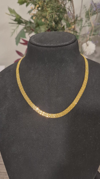 Gold Royal Mesh Chain 21KT - FKJCN21KM11830